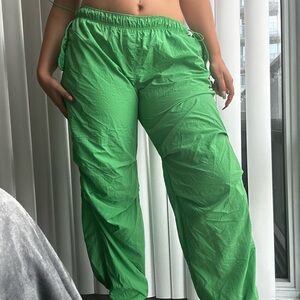 Green cargo pants
